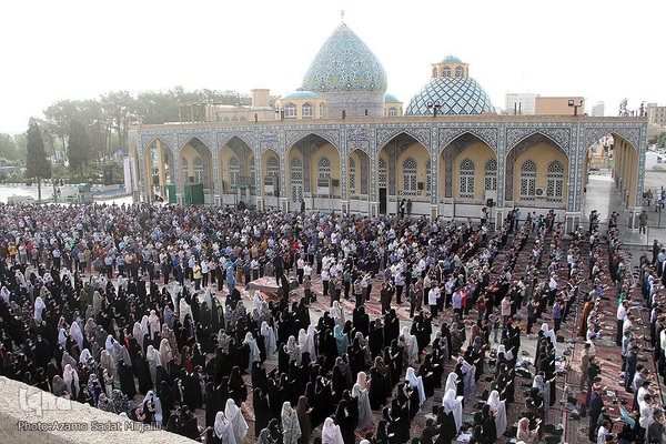 اقامه نماز عید سعید فطر در یزد‎‎