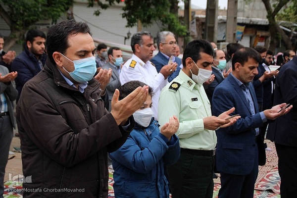 اقامه نماز عید سعید فطر در اهر