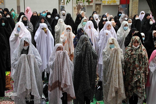 اقامه نماز عید سعید فطر در اهر