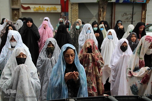 اقامه نماز عید سعید فطر در اهر