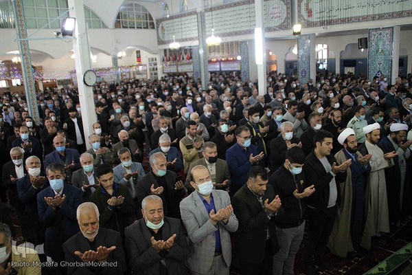 اقامه نماز عید سعید فطر در اهر