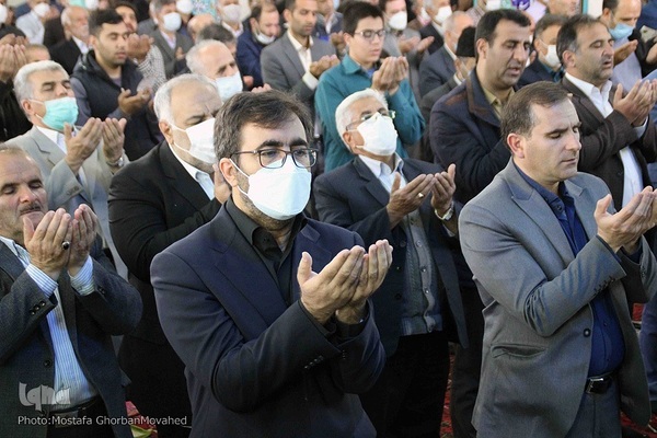 اقامه نماز عید سعید فطر در اهر