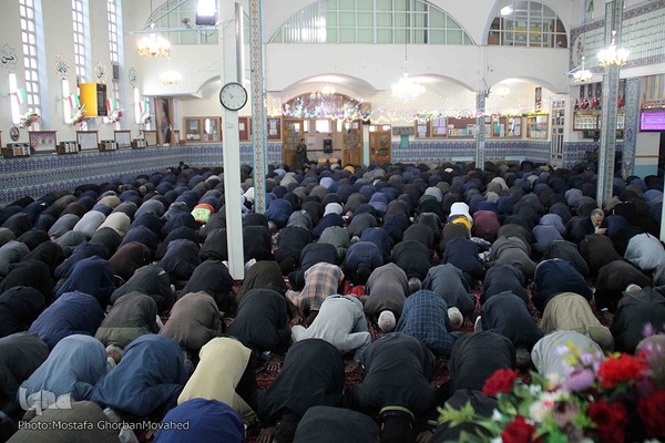 اقامه نماز عید سعید فطر در اهر