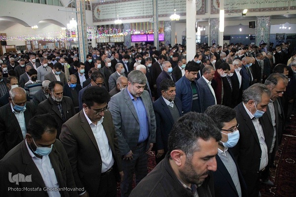 اقامه نماز عید سعید فطر در اهر