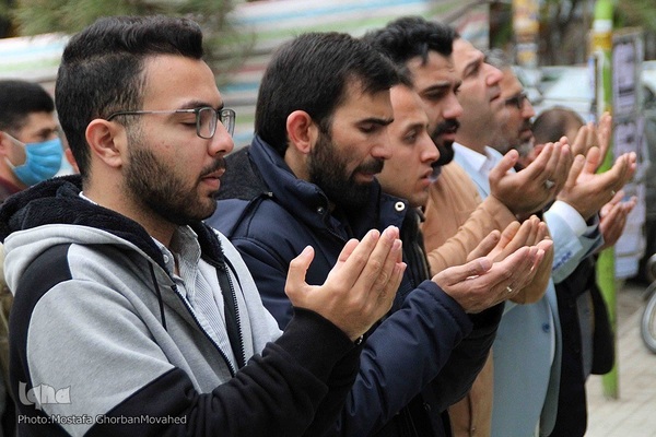 اقامه نماز عید سعید فطر در اهر