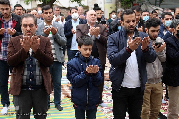 اقامه نماز عید سعید فطر در اهر