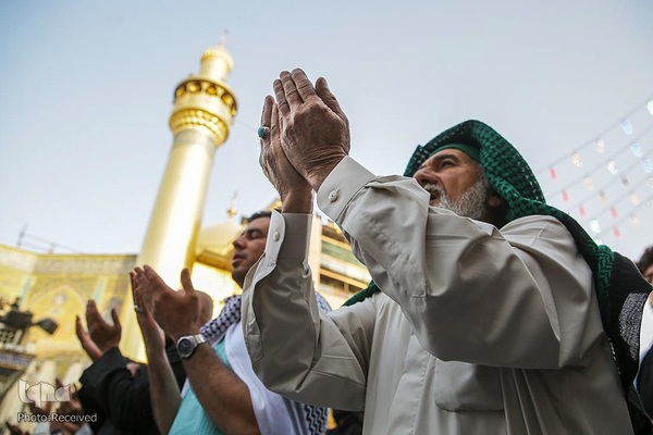 مراسم نماز عید سعید فطر در حرم امیرالمومنین (علیه السلام)