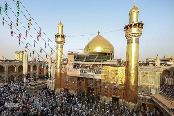 مراسم نماز عید سعید فطر در حرم امیرالمومنین (علیه السلام)