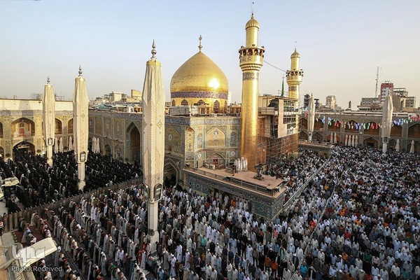مراسم نماز عید سعید فطر در حرم امیرالمومنین (علیه السلام)