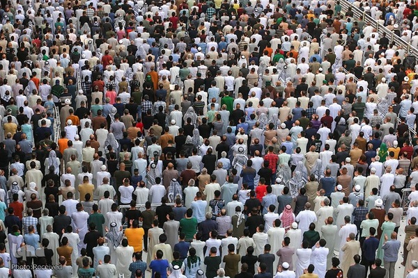 مراسم نماز عید سعید فطر در حرم امیرالمومنین (علیه السلام)