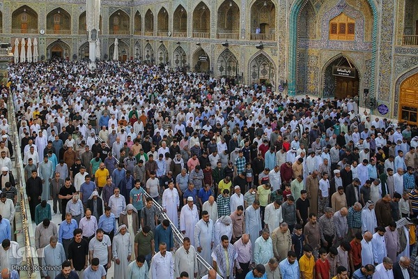 مراسم نماز عید سعید فطر در حرم امیرالمومنین (علیه السلام)