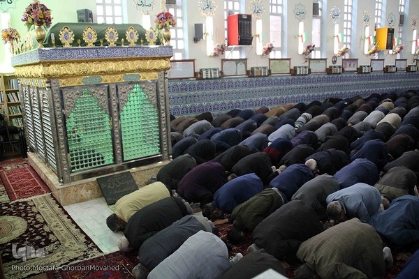نماز عید سعید فطر در مصلای نماز جمعه شهرستان اهر