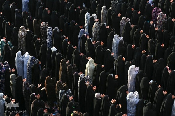 نماز عید سعید فطر در حرم مطهر امیرالمومنین حضرت علی (ع) در نجف اشرف