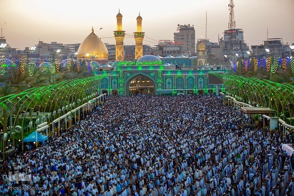 نماز عید سعید فطر در بین الحرمین کربلای معلی