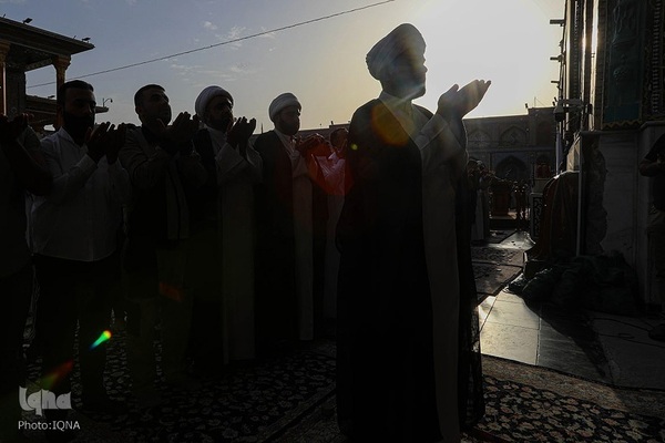 نماز عید سعید فطر در آستان مقدس کاظمیه
