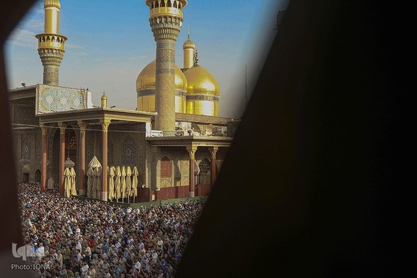 نماز عید سعید فطر در آستان مقدس کاظمیه