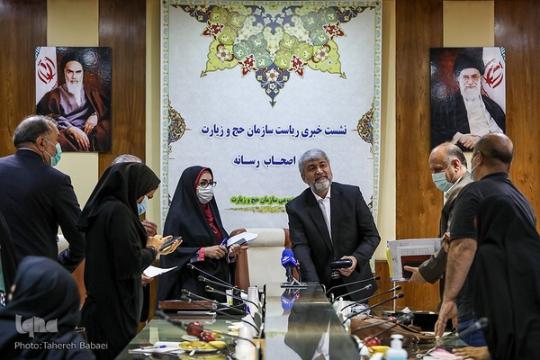 نشست خبری رئیس سازمان حج و زیارت