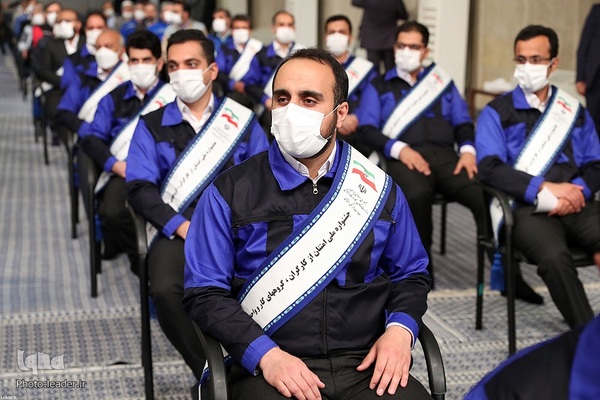 دیدار کارگران با رهبر معظم انقلاب اسلامی