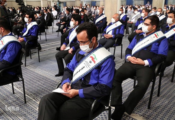 دیدار کارگران با رهبر معظم انقلاب اسلامی