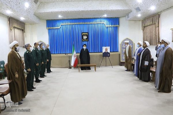 دیدار مسئولان سپاه خراسان‌جنوبی با حجت‌الاسلام عبادی