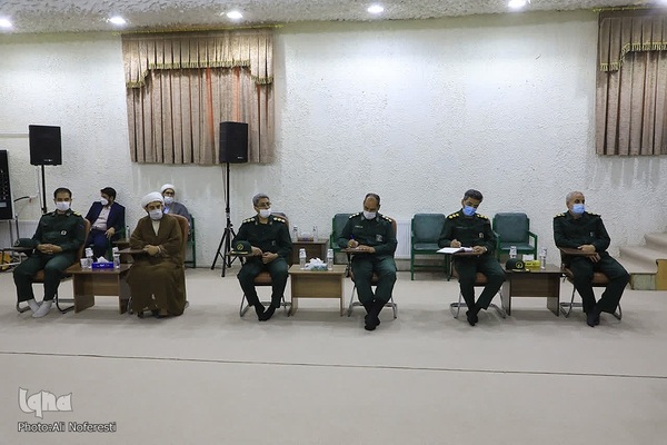 دیدار مسئولان سپاه خراسان‌جنوبی با حجت‌الاسلام عبادی