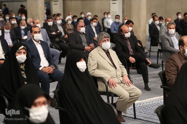 دیدار معلمان با رهبر انقلاب