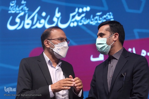 علی محمد قادری، رییس سازمان بهزیستی و جمال رحیمیان، معاون فرهنگی جهاد دانشگاهی