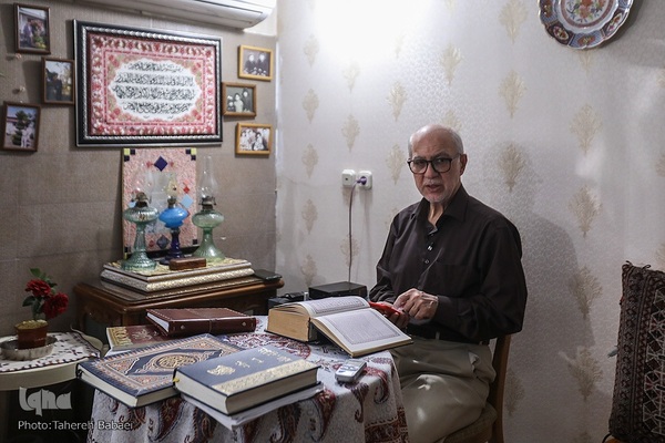 جلسه آموزش قرآن استاد موسوی بلده