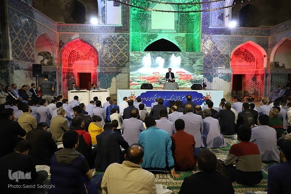 محفل انس با قرآن در مسجد تاریخی کبود تبریز