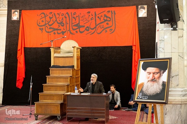 مراسم ترحیم آیت‌الله فاطمی‌نیا