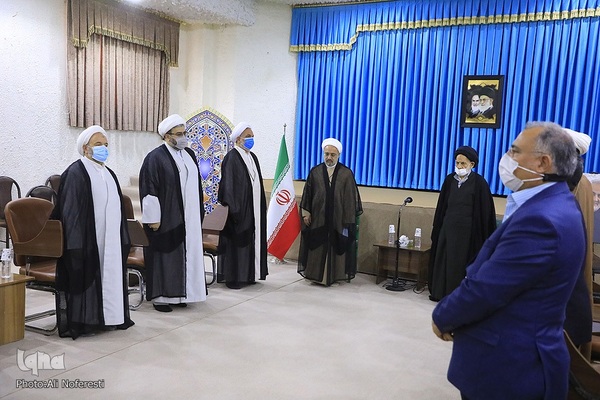 دیدار معاون اول قوه قضائیه با حجت‌الاسلام عبادی