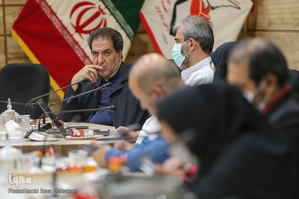 نشست خبری معاون توسعه و مدیریت، منابع و برنامه ریزی بنیاد شهید و نشست خبری معاون توسعه و مدیریت برنامه ریزی بنیاد شهید  ایثارگران