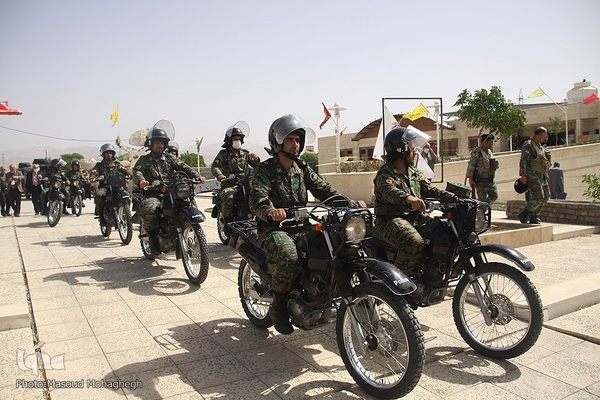 صبحگاه مشترک نیروهای مسلح استان سمنان با حضور امیر سرتیپ احمدرضا پوردستان، رئیس مرکز مطالعات راهبردی ارتش جمهوری اسلامی ایران