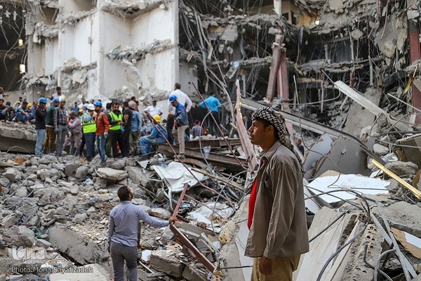 دومین روز پس از فاجعه متروپل