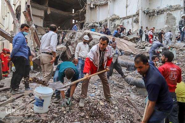 دومین روز پس از فاجعه متروپل