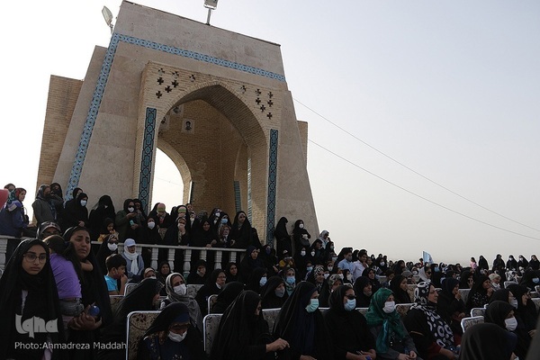 مراسم وداع با شهید «محمد علیپور‎‎» در شیراز