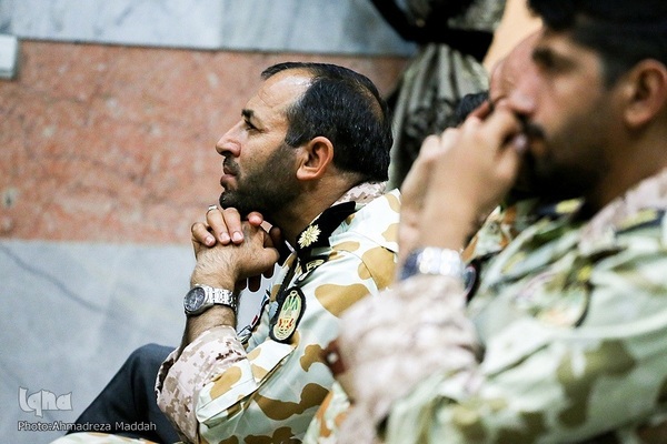 تجلیل از فرماندهان ایثارگر و جانباز تیپ ۵۵ هوابرد شیراز