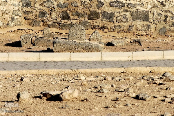 مزار امام جعفر صادق(ع) در قبرستان بقیع مدینه
