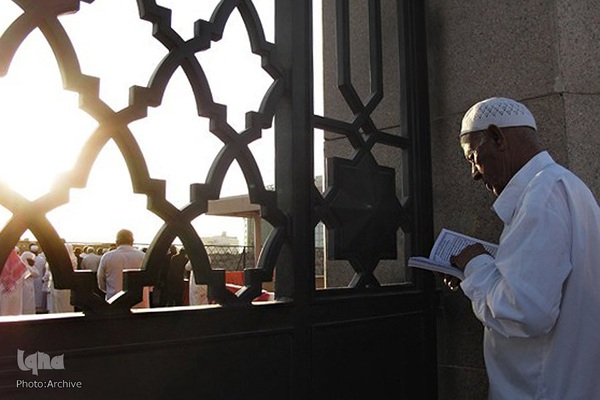 مزار امام جعفر صادق(ع) در قبرستان بقیع مدینه