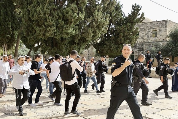 یورش شهرک نشینان صهیونیست به مسجد الاقصی