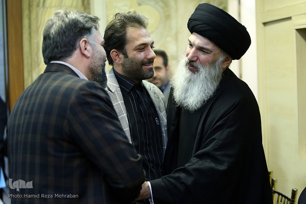 مراسم بزرگداشت عالم ربانی و معلم قرآن کریم آیت الله سید عبدالله فاطمی نیا(ره) در مسجد امام صادق(ع)