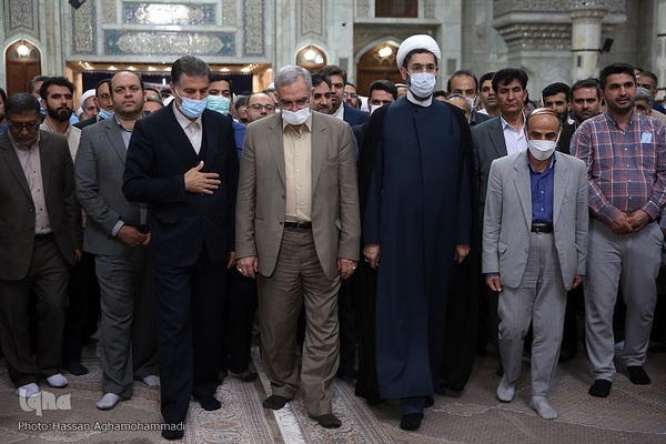 مراسم تجدید میثاق دانشگاهیان با آرمان‌های امام خمینی (ره)و رهبر معظم انقلاب