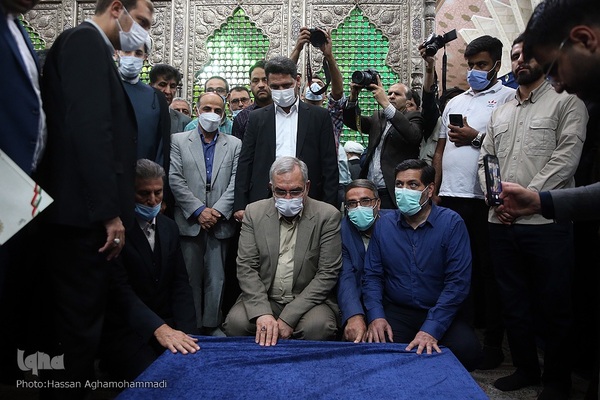 مراسم تجدید میثاق دانشگاهیان با آرمان‌های امام خمینی (ره)و رهبر معظم انقلاب