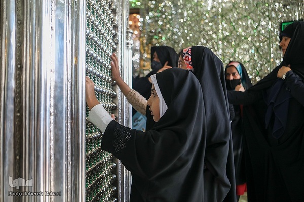 زیارت امامزاده طاهر(ع) در جوار حرم حضرت عبدالعظیم(ع)