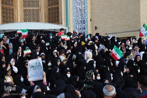 اجرای «سلام فرمانده» به زبان آذری در تبریز