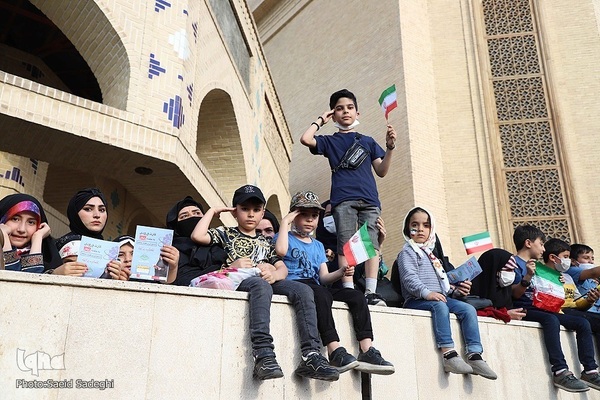 اجرای «سلام فرمانده» به زبان آذری در تبریز