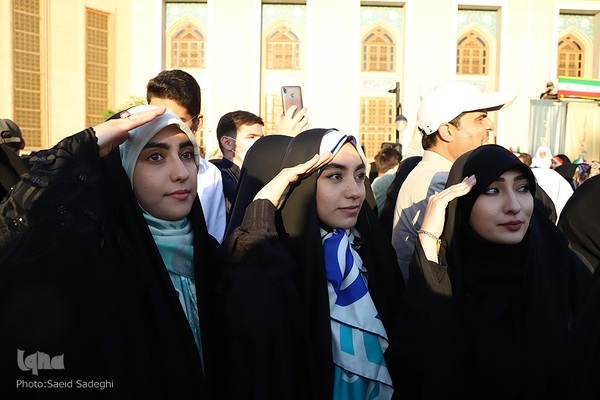 اجرای «سلام فرمانده» به زبان آذری در تبریز