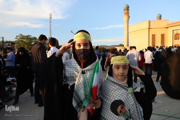 اجرای «سلام فرمانده» به زبان آذری در تبریز