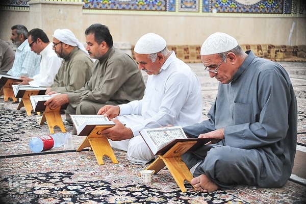 محفل قرآنی گرامیداشت جانباختگان حادثه متروپل