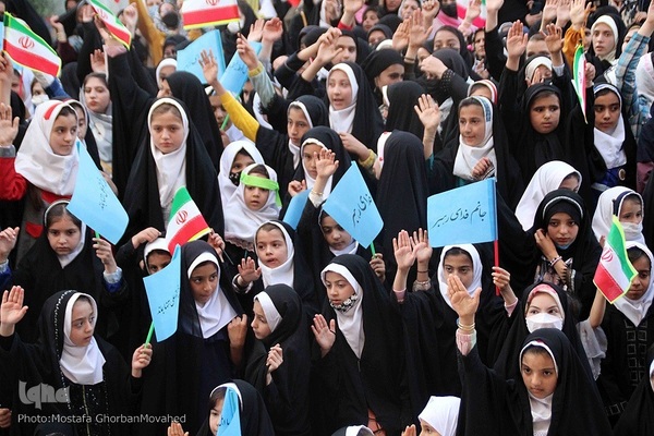 اجرای سرود «سلام فرمانده» در شهرستان اهر